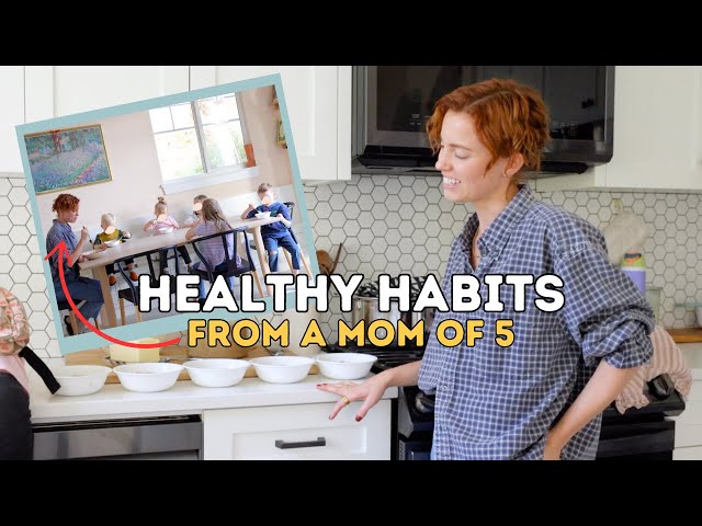 Healthy Habits From A Mom Of Many | minimalism