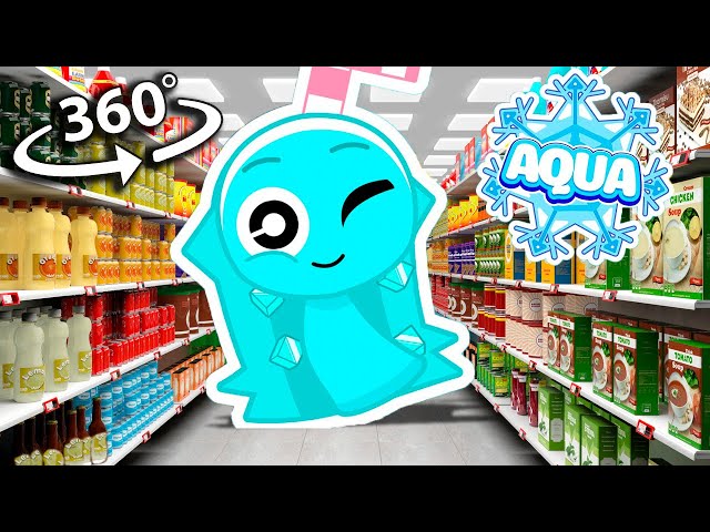 Sprunki OC Animated - Supermarket in 360° Video | VR / 8K | Incredibox Sprunki Series Intro