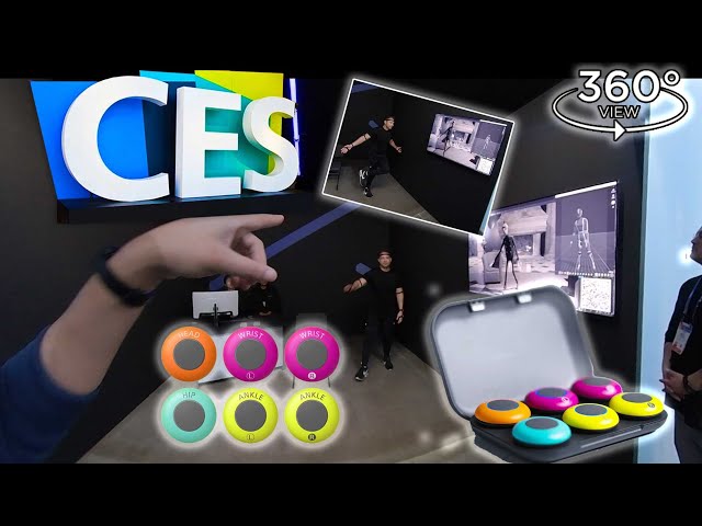 CES 2025(360 Video): Sony 3D Mobile Motion Capture (New MoCAP recievers - March 2025)