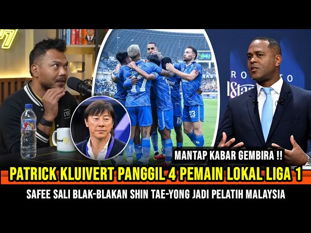 Patrick Kluivert Resmi Panggil 4 Pemain Lolak liga 1 ~ Malaysia rekrut STY jadi pelatih