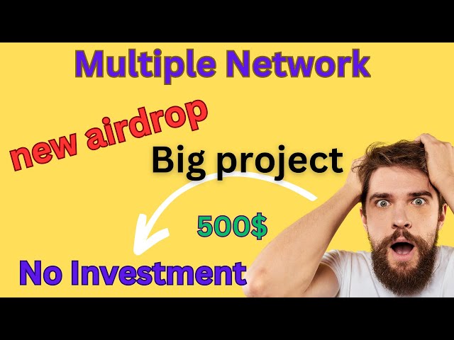 Multiple Network New DEPIN Projects | አዲስ ኤይርድሮፕ | Online make money in ethiopia #etubers