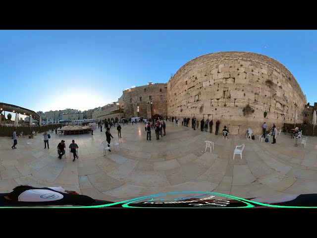 El Muro de los Lamentos.  Realidad Virtual 360°