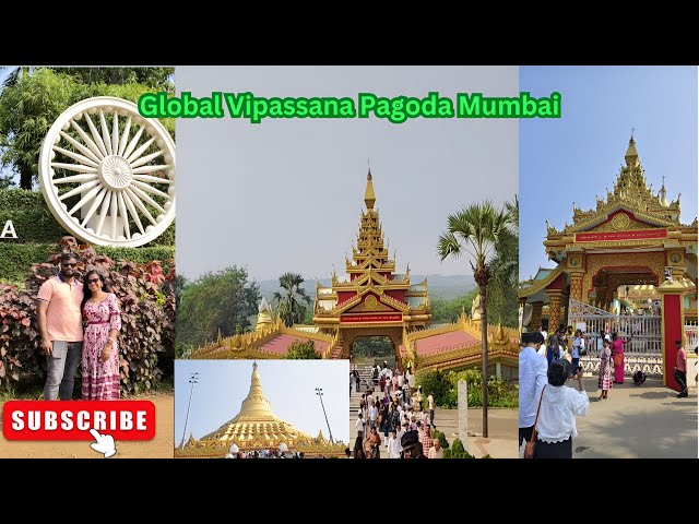 Explore the Peaceful Global Vipassana Pagoda in Mumbai | Vlog Tour #Global Vipassana Pagoda