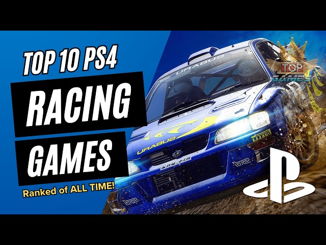 Top 10 Best Racing Games PS4 of All Time | Must-Play Classics!