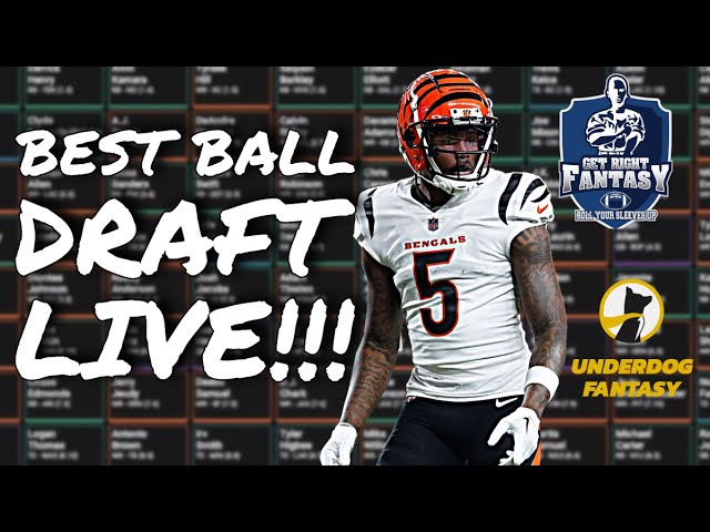 Live Fantasy Football Draft | Underdog Fantasy $25 Entry Best Ball Mania V $1.5M | GRFN Ep. 259