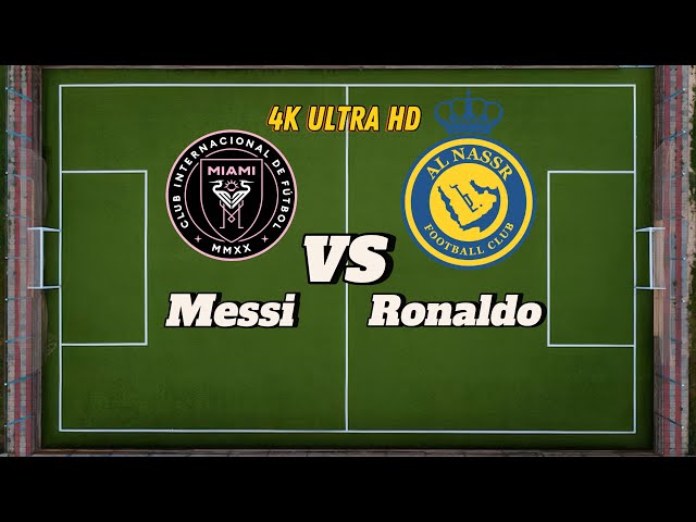 FC25 - Inter Miami vs Al Nassr | Messi vs Ronaldo | 4K ULTRA HD