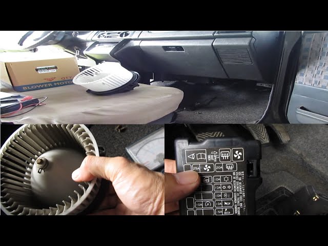 Mitsubishi Adventure Aircon Blower Replacement