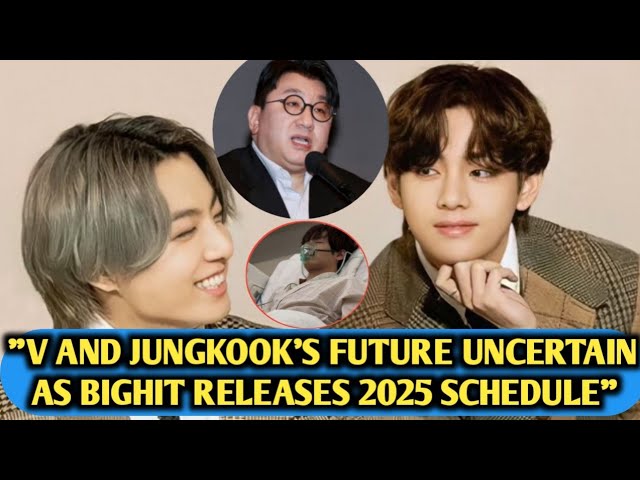 "30 Minutes Ago, 😯💔BIGHIT Unveils 2025 Plans, But V and Jungkook Are Conspicuously Missing"