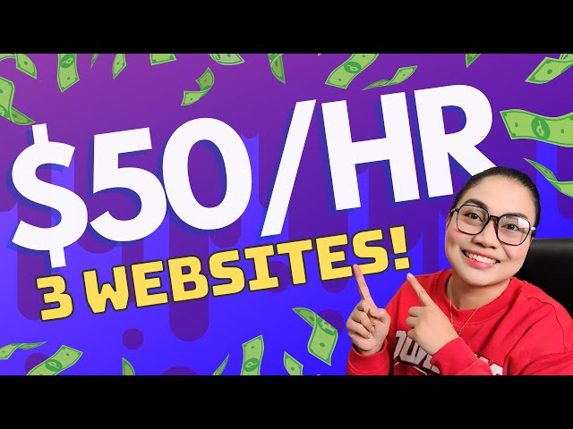 Earn Upto $50 [P2500/HR] 3 ONLINE JOB Marketplaces 2024 | NEWBIES, LEGIT!