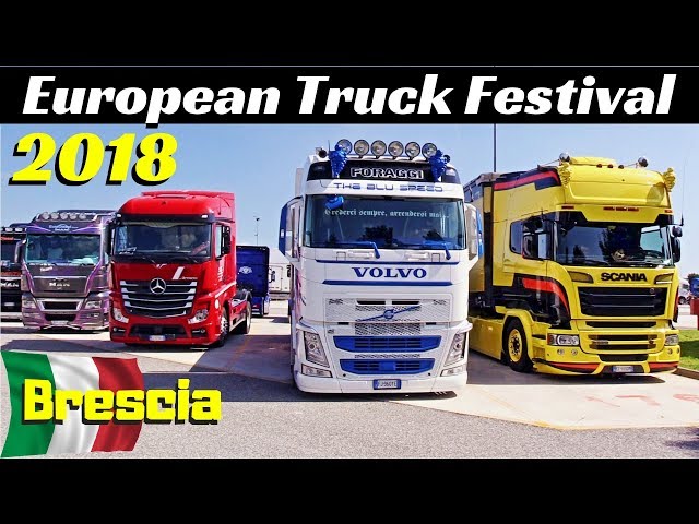 European Truck Festival 2018 - Autoparco Brescia Est, Italy - Camion Decorati / Custom Truck Show