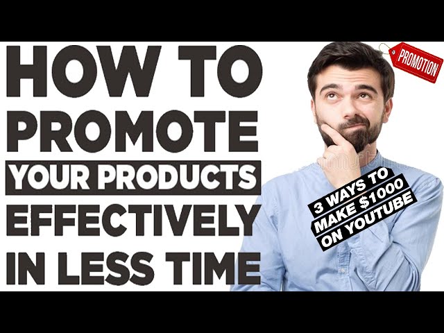 How To Promote Physical Products On YouTube | Product Promotion