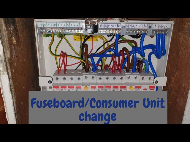 Fuseboard/Consumer Unit change and EICR remedial works | Electrician in Glasgow