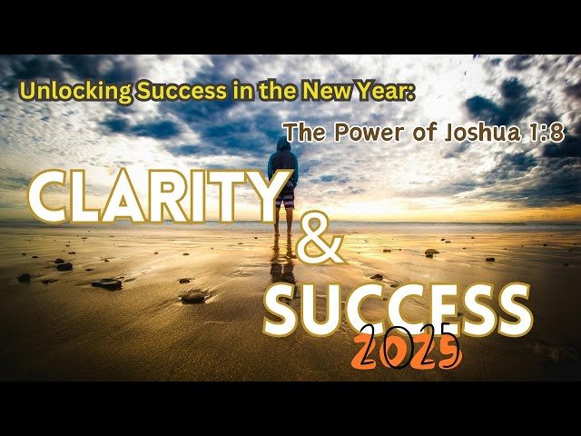 Unlock the power of Joshua 1:8 | Unfold success in 2025