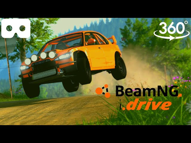 BEAMNG.DRIVE in VR 360° | 3D Virtual Reality Experience