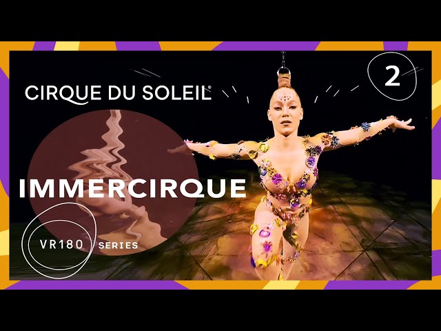 VOLTA Hair Suspension in VR180 | IMMERCIRQUE Episode 2 | Cirque du Soleil Artist Danila Bim