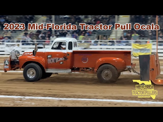 Super Modified Four Wheel Drive Trucks NTPA Mid Florida Tractor Pullers Association 2023