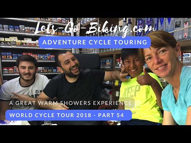 Part 54 - A great Warm Showers experience in Turkey - World Cycle Tour 2018