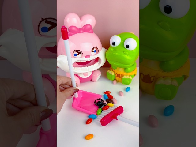 Pink Rabbit Cleaning Set Toys, Satisfying  Unboxing & Review Miniature Kitchen Set | ASMR Videos