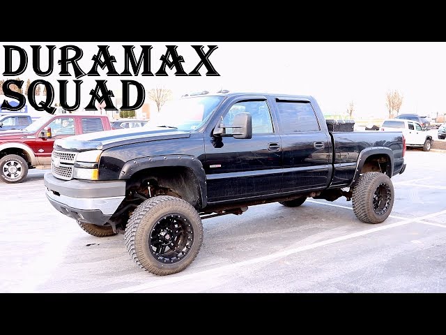 THE DURAMAX SQUAD IS ROLLING OUT!!!