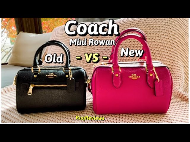 COACH Mini Rowan Crossbody New -vs- Old  | Let’s Compare! RaqReviews