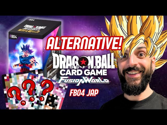 Finalmente una SR ALTERNATIVE ART! Apriamo un FB04 Jap di DRAGON BALL SUPER CARD GAME Fusion World!