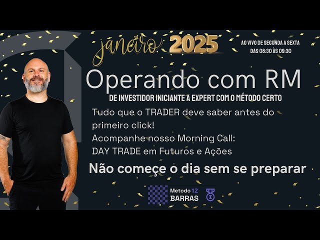 DAY TRADE  EDUCACIONAL - AO VIVO 30/01  Robson Maurício