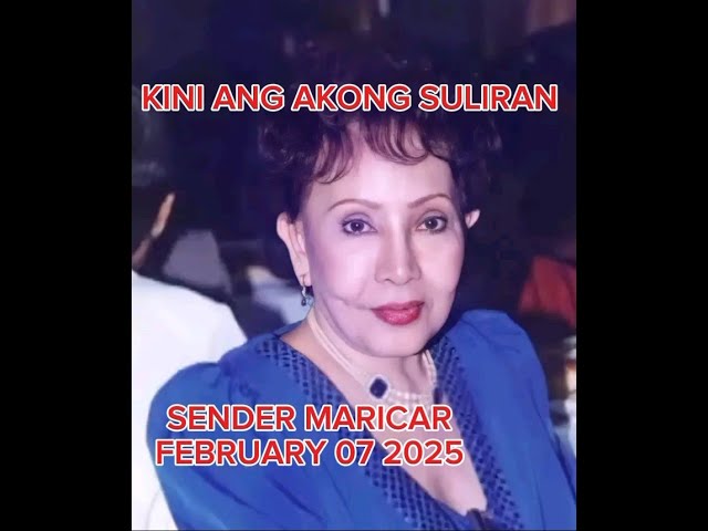 DYHP KINI ANG AKONG SULIRAN SENDER MARICAR FEBRUARY 07 2025 #dyhp612 #cebu #kiniangakongsuliran