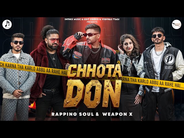 Chhota Don (Official Video) Akshat Rapping Soul | Weaponxreal | Latest Hindi Song 2025