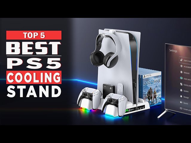 Best PS5 cooling stand 2024 | Best PS5 stand and cooling station