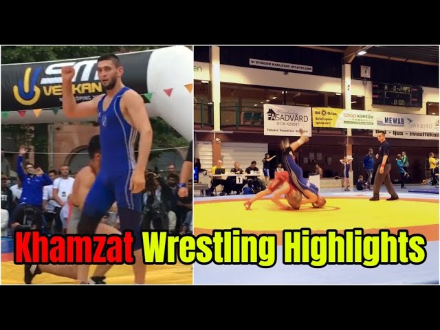 Khamzat Chimaev CRAZY wrestling highlights!