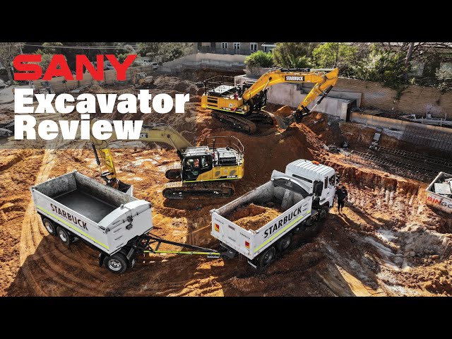 SANY Excavator Review | James Starbuck (Director of Starbuck Excavation)