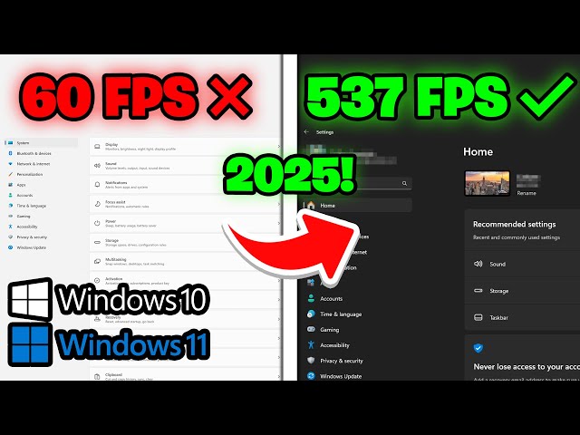 How To Optimize Windows 11 For GAMING in 2025! - Best Windows 11 Optimization Guide for MAX FPS ✅