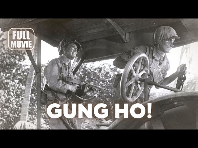 🎥️ Drama Movie: Gung Ho! (1943) English Full Movie | Watch Boldly!