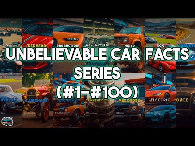 The Absolute BEST Cars Facts You NEED to Know 🤯