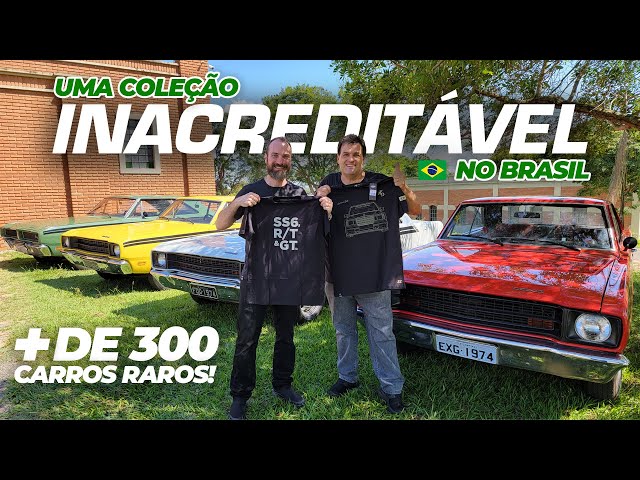 Insane DODGE Collection in Brazil with +300 cars! Badolato is the most PURIST I've ever met!