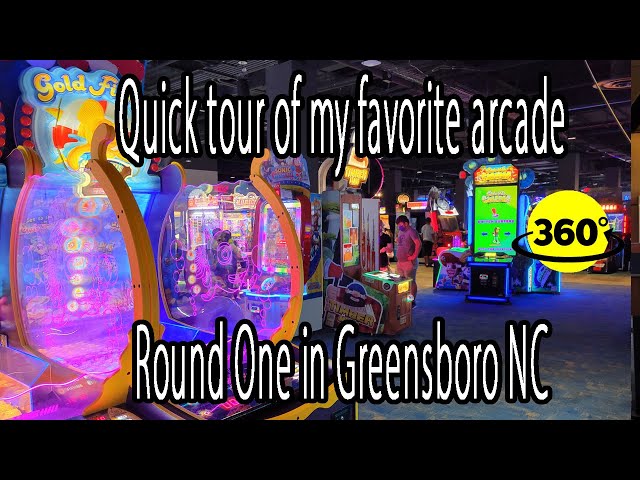 360° Video | Quick tour of Round One my favorite arcade