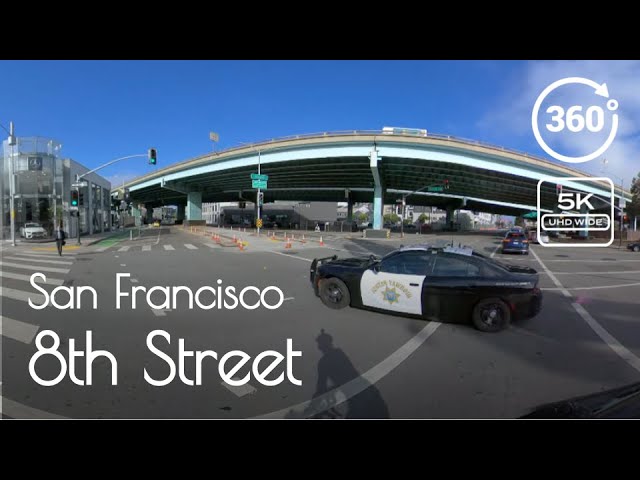 [5k 360º] 8th Street, SoMa, San Francisco, California