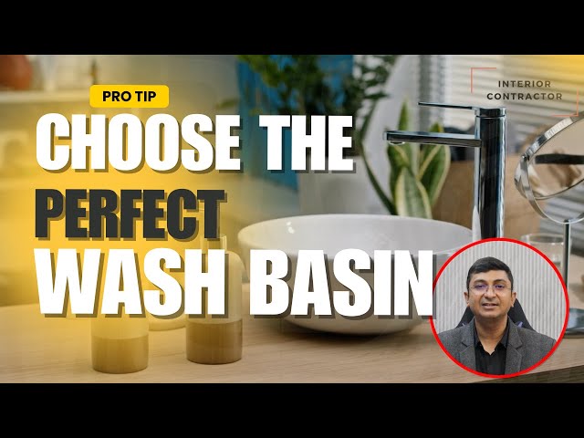 Above Counter Wash basin vs Under Counter Wash Basin