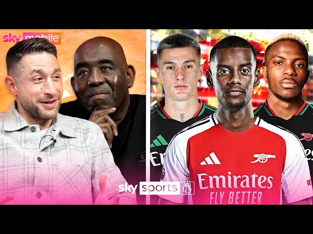 David Ornstein REVEALS latest on Arsenal striker search with Robbie Lyle | Sky Mobile Transfer Show