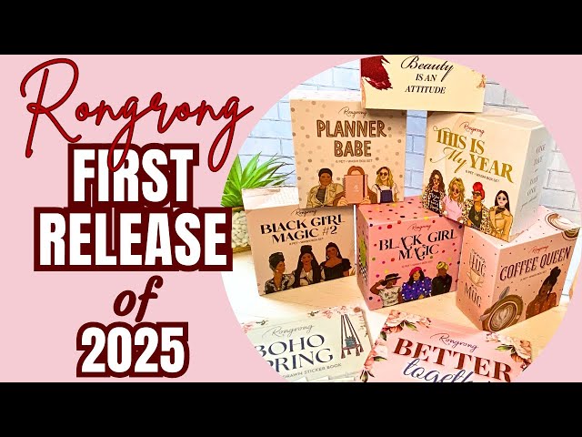 New PET + Washi Box Sets and More! Rongrong's First Release of 2025