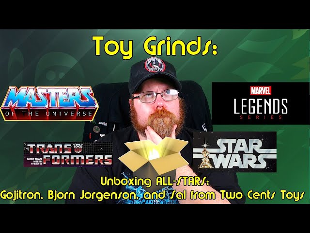 All Stars Unboxing from Bjorn Jorgensen, Sal of Two Cents Toys, and Gojitron!