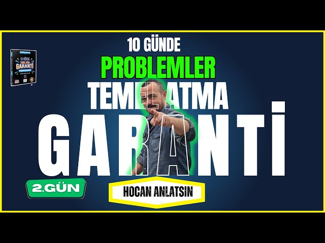 10 Günde PROBLEM Temeli Atma Garanti Kampı | 2. Gün | Hocan Anlatsın