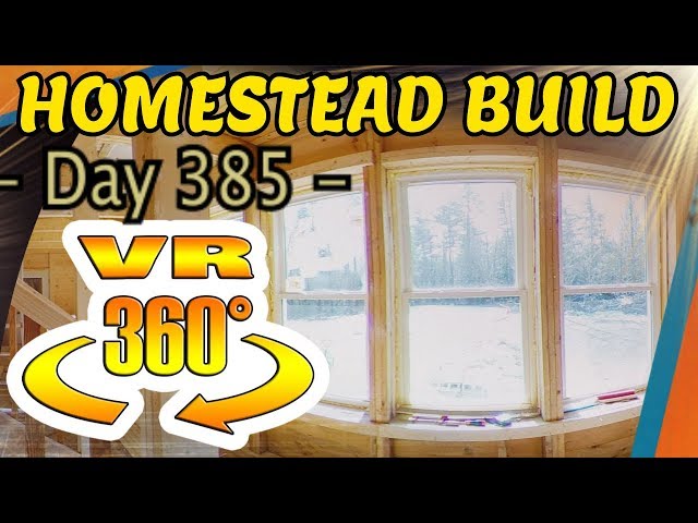 Homestead Building - Weird Phantom Power Drains, Bending Stubborn Boards, Window Sills