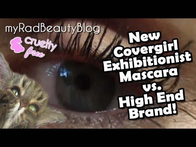 New Covergirl Exhibitionist mascara vs. high end brand