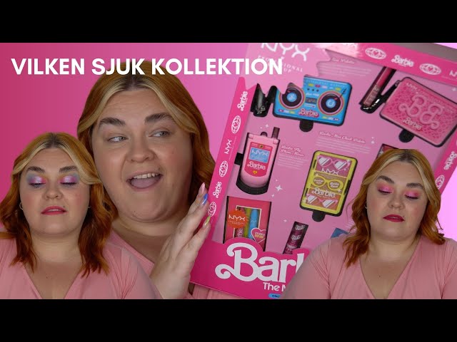 TESTAR HELA NYX x BARBIE KOLLEKTIONEN