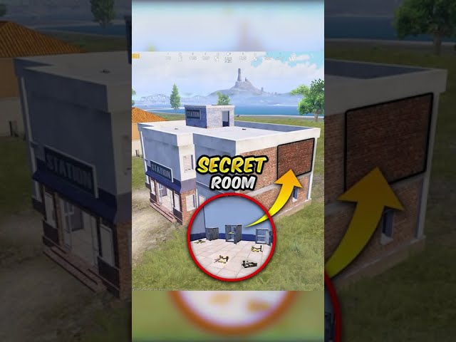 New Secret Room Trick (PUBG MOBILE/BGMI) #Shorts