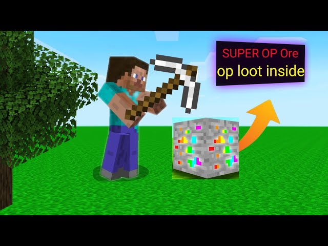 MINECRAFT, BUT ORES ARE SUPER