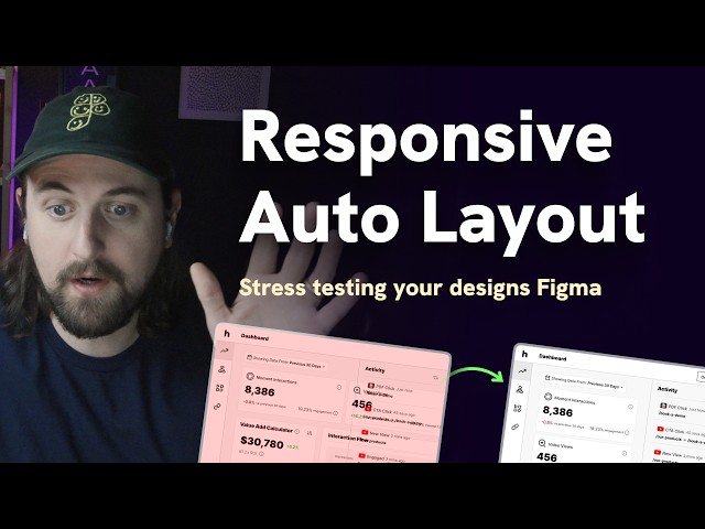 Designing Responsive Breakpoints with Auto Layout in Figma #figmatutorial #responsivedesign #uiux