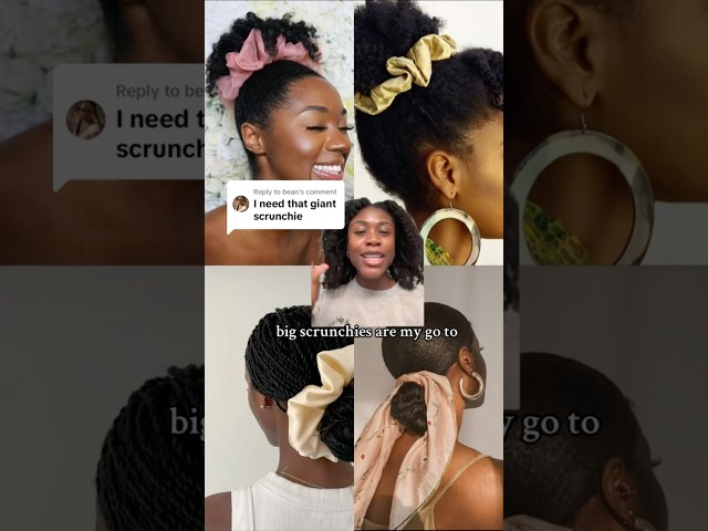 You need accessories for Natural Hair! It diversify your styles.