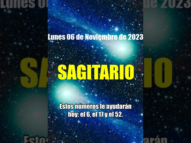 HOROSCOPO SAGITARIO HOY PUEDE SER AMOR ❤️ SUERTE ✅06 Noviembre 2023  #tarot  #sagitario #amor